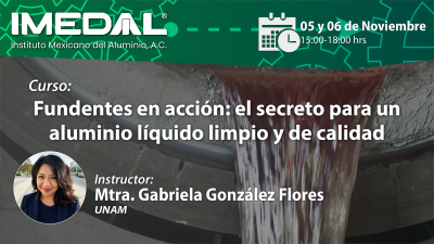 Curso: Fundentes en acción: el secreto para un aluminio líquido limpio y de calidad 